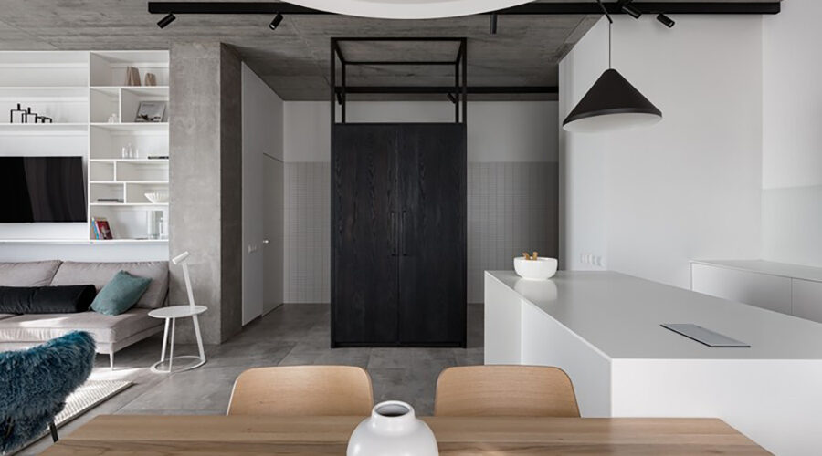 Crafting Comfort: The Deep Gray Apartment by Azovskiy&Pahomova Architects