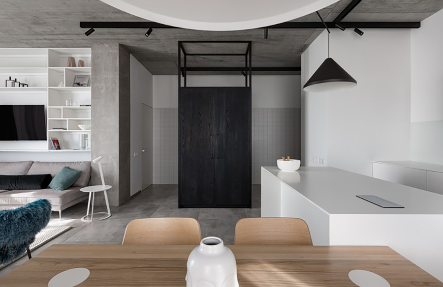 Crafting Comfort: The Deep Gray Apartment by Azovskiy&Pahomova Architects